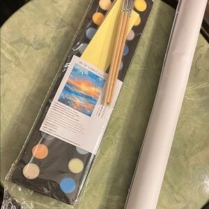 Vibrant Watercolor Paint Set with Brushes